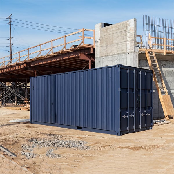 construction site storage containers are designed to be environmentally friendly and can be recycled at the end of their lifespan